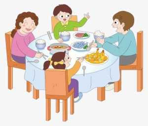 Dinner Breakfast Eating - Eating Dinner Clipart