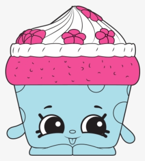 Shp Cupcake Petal A Exclusive Shopkin - Shopkins Cupcake With Flowers