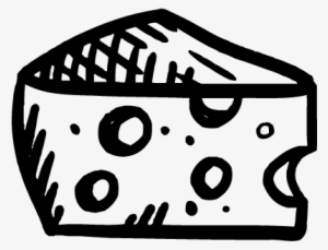 Cheese Vector - Cheese Png Black And White