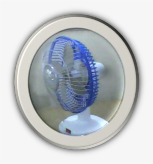 Solar Rechargeable Table Fan - Coin