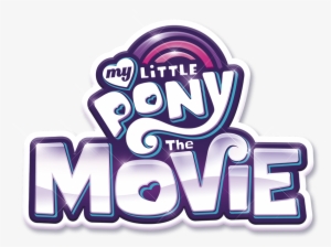 Sparkly Logo For 'my Little Pony - My Little Pony Movie Logo
