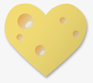 Clipart Transparent Stock Heart Big Image Png - Cheese Clipart