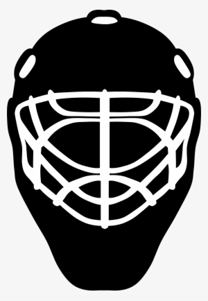 28 Collection Of Football Helmet Clipart Silhouette - Hockey Goalie Mask Clip Art