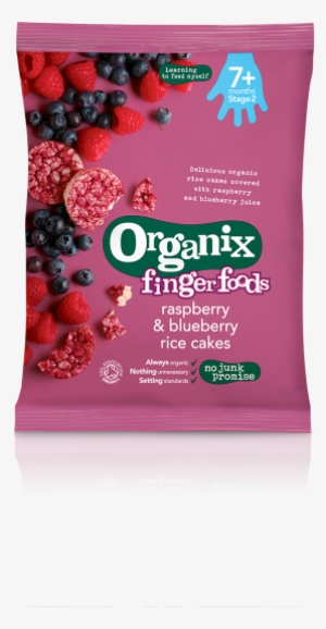 Raspberry & Blueberry Rice Cakes Packshot - Ellas Kitchen Rice Cakes