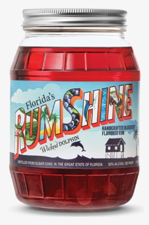 Blueberry Rumshine - Wicked Dolphin Strawberry Rumshine, Cape Coral (750ml)