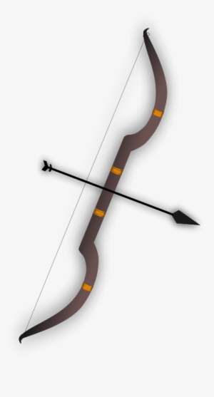 Bow And Arrow - Transparent Bow And Arrow Png Clipart