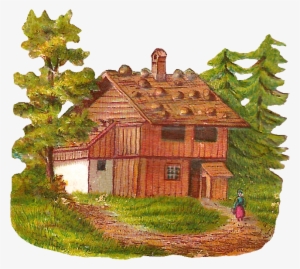 Free Png Log Cabin Woods Transparent Log Cabin Woods - Clip Art