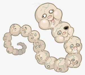 Worm-babies - Cartoon