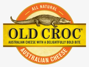 Logo - Old Croc Sharp Cheddar Cheese - 7 Oz Block