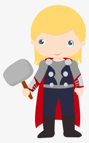 Avengers Babies Png - Thor Cute Png