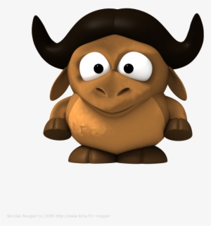 Babygnualpha - Gnu Linux Rectangle Sticker