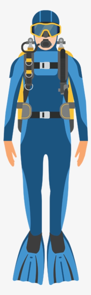 Scuba Diving In Maui - Oxygen Scuba Vector