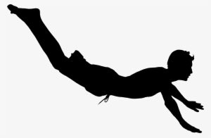 Diver Silhouette Png Image - Silhouette Diving