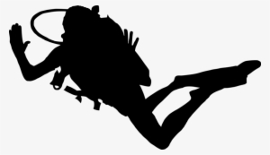 Free Png Scuba Diver Silhouette Png Images Transparent - Scuba Diver Silhouette Clipart Png