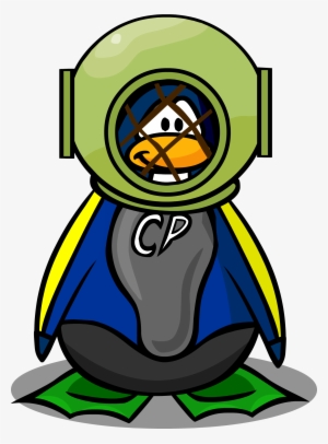 Burnt Out Bulbs Diver - Cartoon