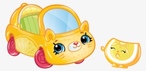 Ccs1 Lemon-limo - Shopkins Cutie Cars Lemon Limo