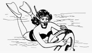 Scuba Diving Underwater Diving Scuba Set Snorkeling