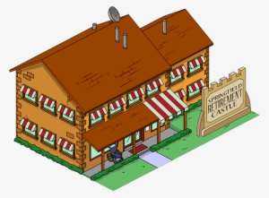 Retirement Castle - Simpsons Mayor Quimby Family