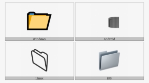 File Folder On Various Operating Systems - Operating System
