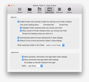 Finder Click, Automatic Re Selection Of The Last File - Computer File