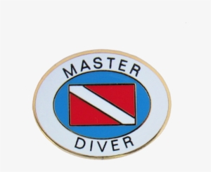 Master Diver Pin - Master Scuba Diver