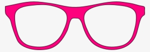 19 Nerd Svg Black And White Download Eyeglass Huge - Pink Sunglass Clip Art