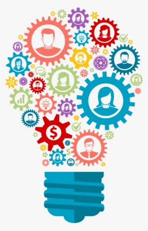 Clip Free Library Bulb Idea Png Image - Creative Lightbulb Idea Png