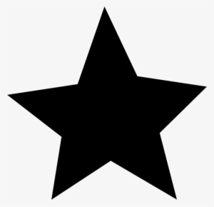 Drawn Stare Transparent Background - Star Clip Art Black