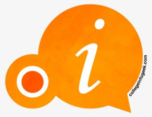 College Info Geek Vinyl Logo Sticker - Icon