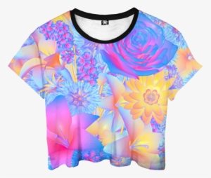 Hyper Blossom Crop Top - Transparent Crop Top Png