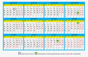 Maharishi School Calendar 2018-2019 - Academic Calendar 2018 2019