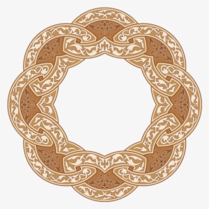 Large Psd Floral Frame, Luxury, Octagon, Octagon Design - Circle