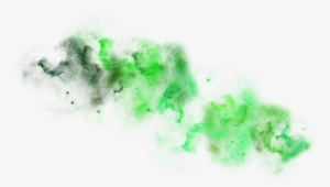 Space Cloud Png - Green Clouds Png