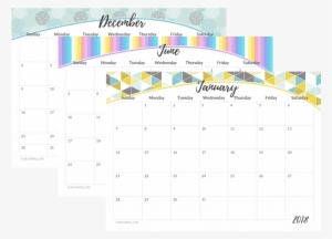 2018 Landscape Calendar - Calendar