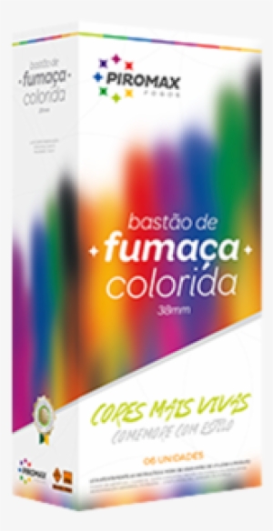 Bastão De Fumaça Colorida 38 Mm - Fumaça Colorida Png