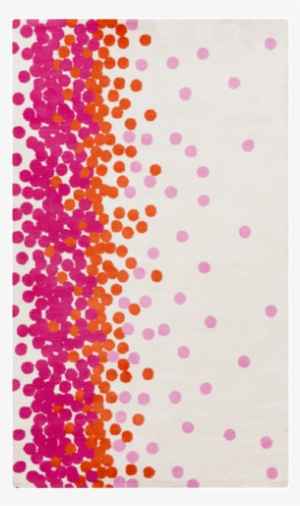 Poppy Kids Rug - 3.25' X 5.25' Delightful Dots Ivory, Pink,