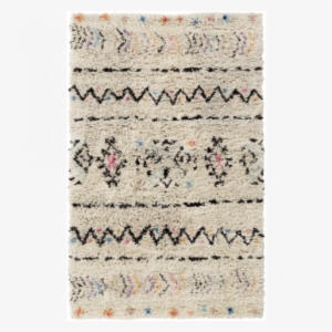 Aura Rug, Sorbet - Surya Riad Rid-3003 1'6" Corner Sample Cream, Black