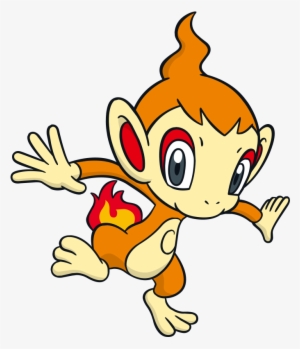 Chimchar Global Link Artwork - Pokemon Chimchar Dream World