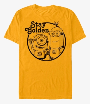 Stay Golden Despicable Me T-shirt - Duppy Gun T Shirt