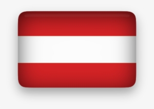 Png Transparency With Perspective Shadow - Austria Flag Transparent Background