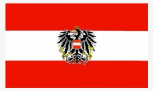 Austria State Crest Flag
