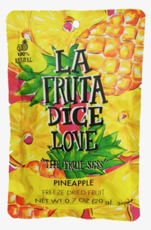 Our Pineapple - Snack De Piña Fruta Liofilizada 20 Gr La Fruta Dice