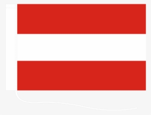 Motorcycle Flag With String - Fahne Österreich Clipart