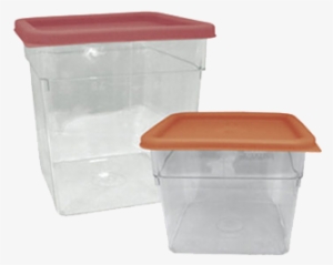 Crown Brands, Llc Scq-8pc Food Storage Container, Square - Update International Scq-6pc Storage Container