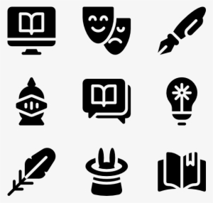 Literature - Font Awesome Icons Png