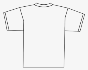 Shirt Clipart Front Back - Back Of Shirt Png