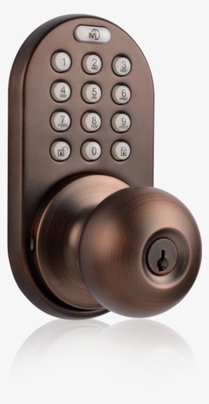 Milocks Dkk Keyless Entry Knob Door Lock With Electronic
