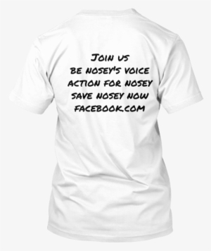Join Us Be Nosey's Voice Action For Nosey Save Nosey - Sickle Cell Warriors T Shirts
