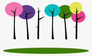 Tree Clipart Clipart Colorful Tree - Clip Art