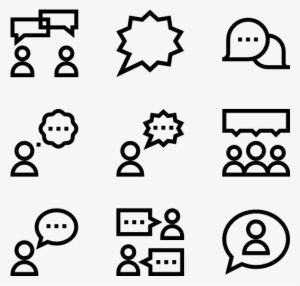 Chat - Medical Line Icon Png